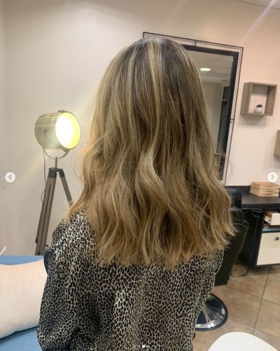 Avant/après ombré et carré mi long